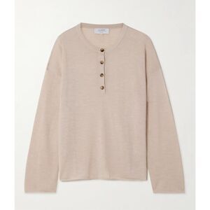 NWT La Ligne featherweight cashmere henley sweater, $275 Sm F21